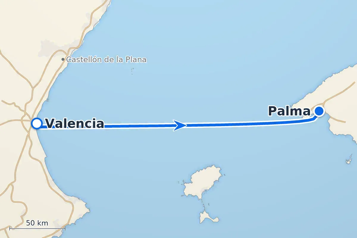 Valencia - Palma