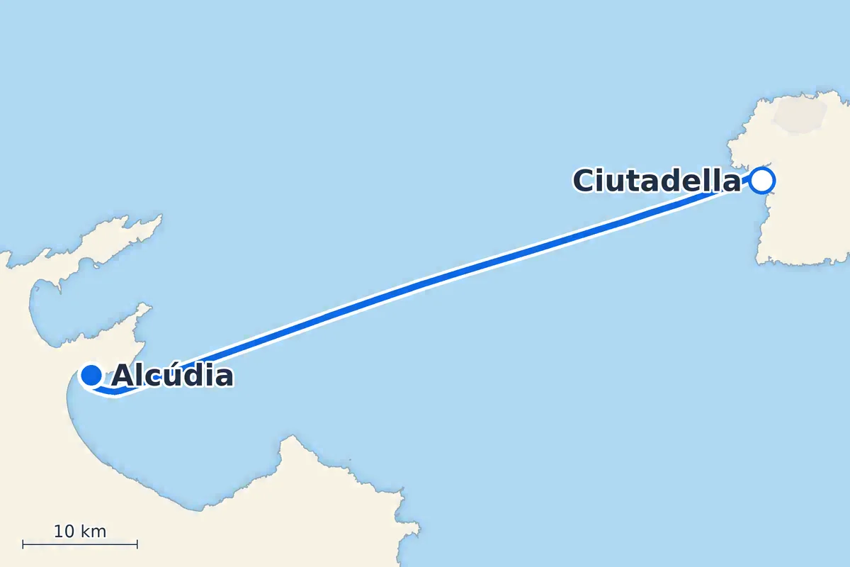 Ciutadella - Alcúdia