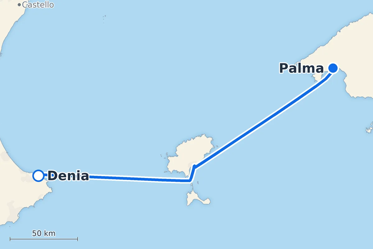 Denia - Palma